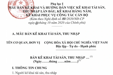 Hà Nội xác minh tài sản, thu nhập tại 24 đơn vị