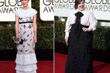 Những bộ váy xấu nhất tại Quả Cầu Vàng 2015