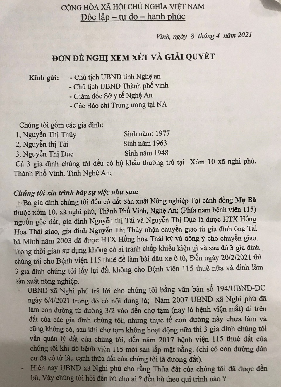 Mất trắng hàng ngàn m2 đất vàng, nhiều hộ dân kêu cứu - 1 Mất trắng hàng ngàn m2 đất vàng, nhiều hộ dân kêu cứu - 1