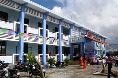 Phú Yên: Khánh thành 2 trường tiểu học đồng thời là nơi tránh lũ