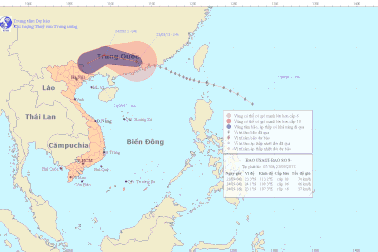 “Siêu bão” đi sâu vào Trung Quốc rồi tan dần