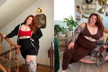 Người mẫu nặng hơn 100 kg Tess Holliday tiết lộ mắc chứng chán ăn