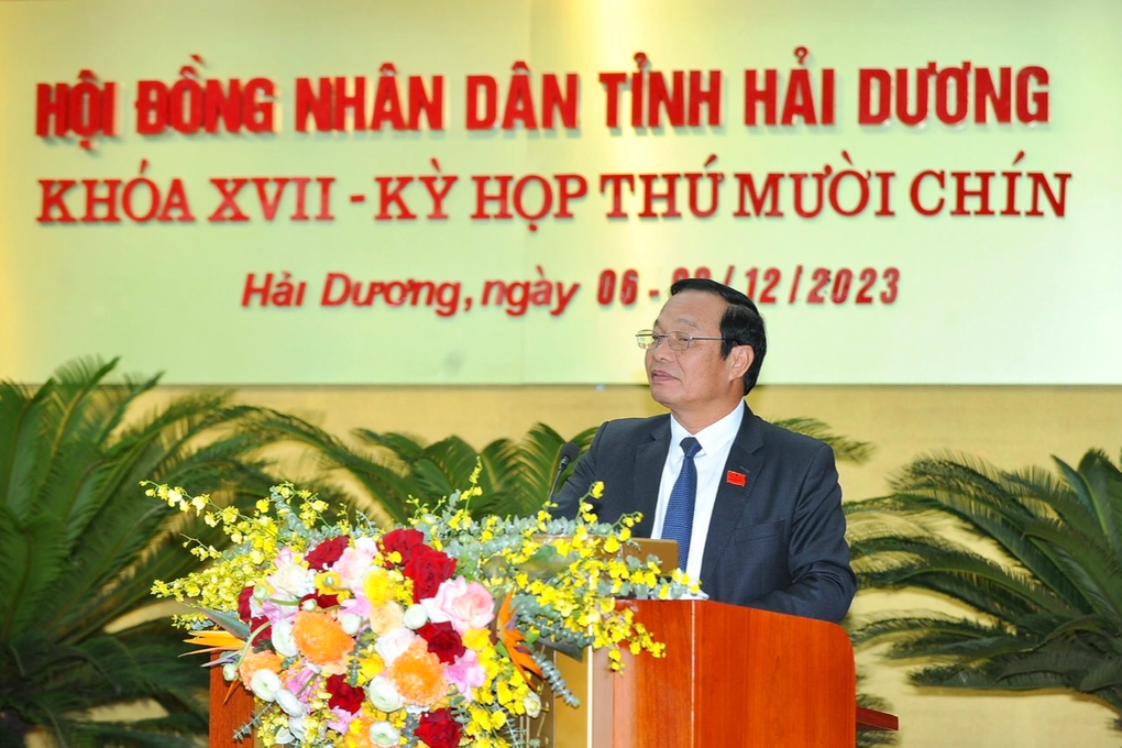 Hải Dương công bố kết quả lấy phiếu tín nhiệm 24 lãnh đạo - 2 Hải Dương công bố kết quả lấy phiếu tín nhiệm 24 lãnh đạo - 2