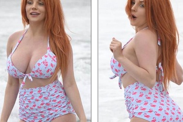 Courtney Stodden gợi cảm trên biển