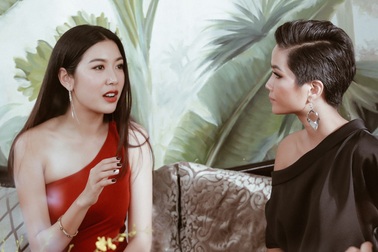 Á hậu Thúy Vân chia sẻ kinh nghiệm thi quốc tế cho H’Hen Niê