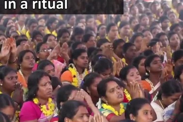 Quỳ gối, ăn cơm trộn cát để cầu có con