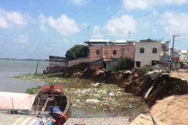 Bộ Nông nghiệp nêu 10 nguyên nhân gây sạt lở ở ĐBSCL