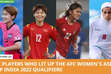 Tỏa sáng rực rỡ, ngôi sao nữ Việt Nam được AFC vinh danh