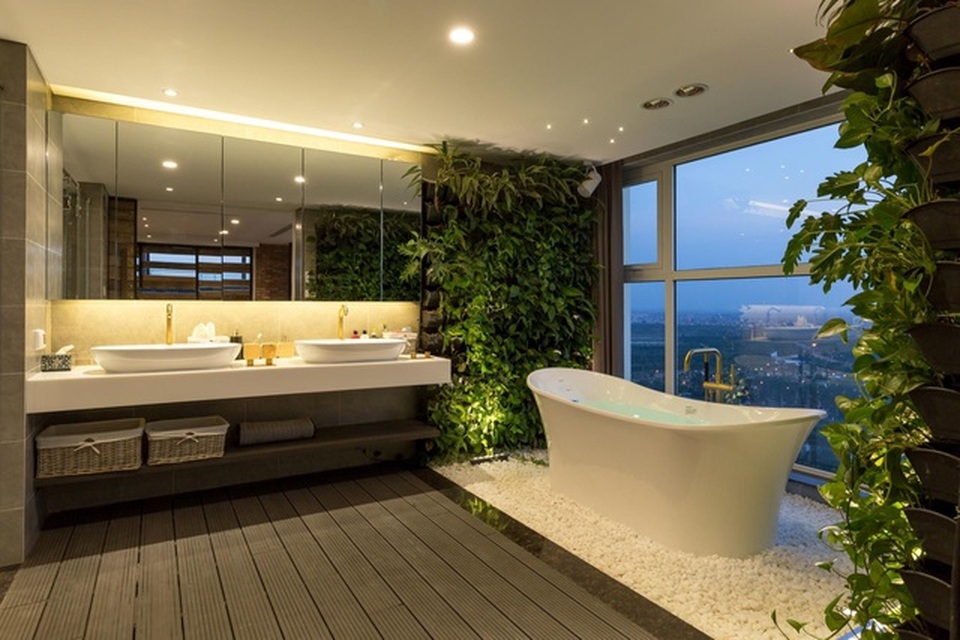 Những căn penthouse sang trọng, với khu vườn trên mây đẹp mê ở Hà Nội - 12 Những căn penthouse sang trọng, với khu vườn trên mây đẹp mê ở Hà Nội - 12