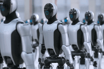 Đội quân robot hình người tự thay pin để hoạt động liên tục