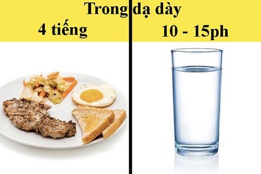 Có nên uống nước trong khi ăn?
