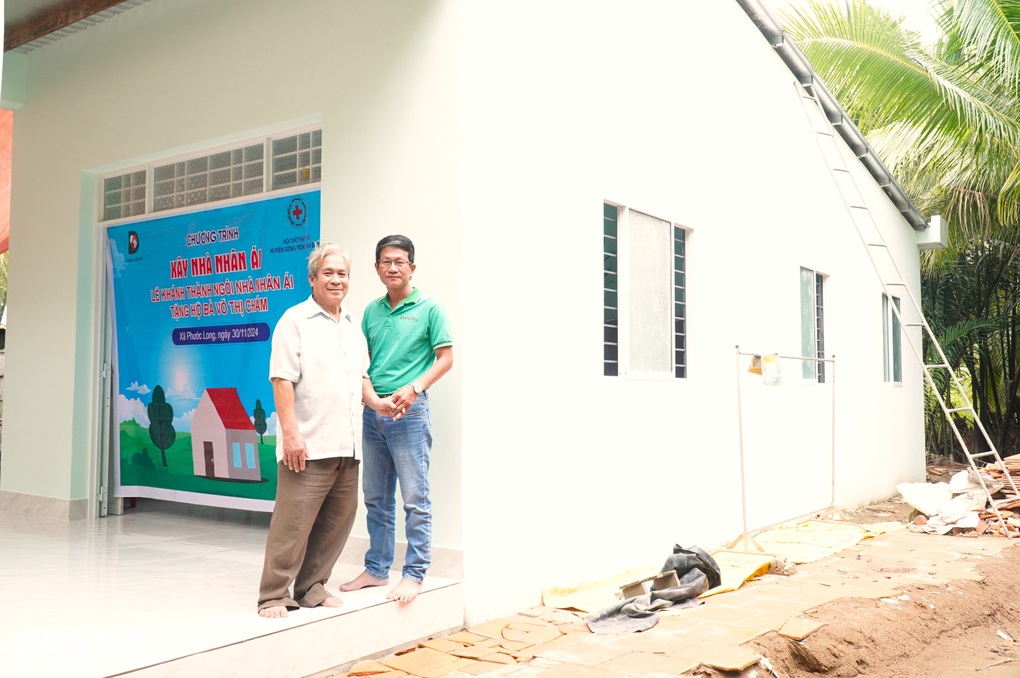 Khởi công và khánh thành 2 nhà Nhân ái ở Bến Tre, Trà Vinh - 3 Khởi công và khánh thành 2 nhà Nhân ái ở Bến Tre, Trà Vinh - 3