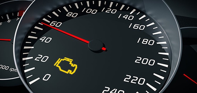 Đèn báo kiểm tra động cơ có thể sáng lên vì nhiều nguyên nhân không quá nghiêm trọng. Ảnh: Whichcar