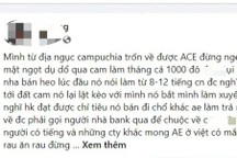 Người lao động "từ địa ngục trốn về" khi nghe dụ sang Campuchia làm việc