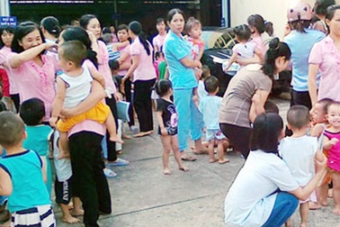 Chạy máy phát điện, cháy trường mầm non