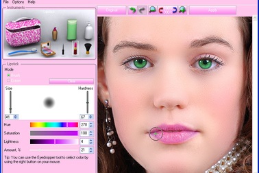 “Trang điểm” cho ảnh chân dung