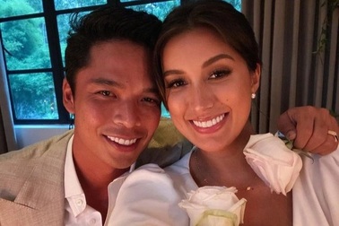 Hoa hậu Hoàn vũ Philippines kết hôn với chàng thống đốc điển trai