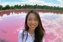 Lý giải vẻ đẹp của hồ nước tím đang gây sốt