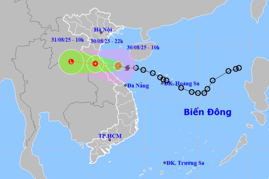 Thời điểm bão Nongfa mạnh nhất khi đổ bộ đất liền nước ta - 1 Thời điểm bão Nongfa mạnh nhất khi đổ bộ đất liền nước ta - 1