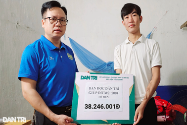 Hơn 150 triệu đồng đến với người bố bị bệnh, con trai sống trong nghèo khó