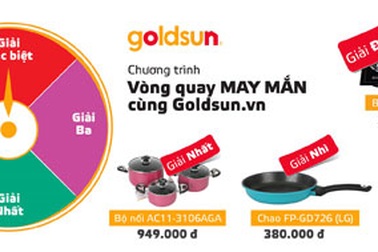 Cùng Goldsun quay vòng may mắn