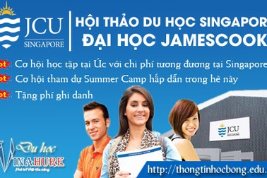 Hội thảo du học Singapore cùng Đại học James Cook