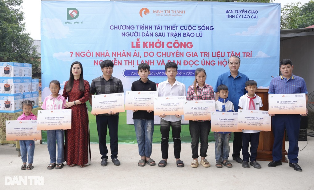Chuyên gia Nguyễn Thị Lanh nhận bảo trợ 10 trẻ mồ côi tại tỉnh Lào Cai - 1 Chuyên gia Nguyễn Thị Lanh nhận bảo trợ 10 trẻ mồ côi tại tỉnh Lào Cai - 1
