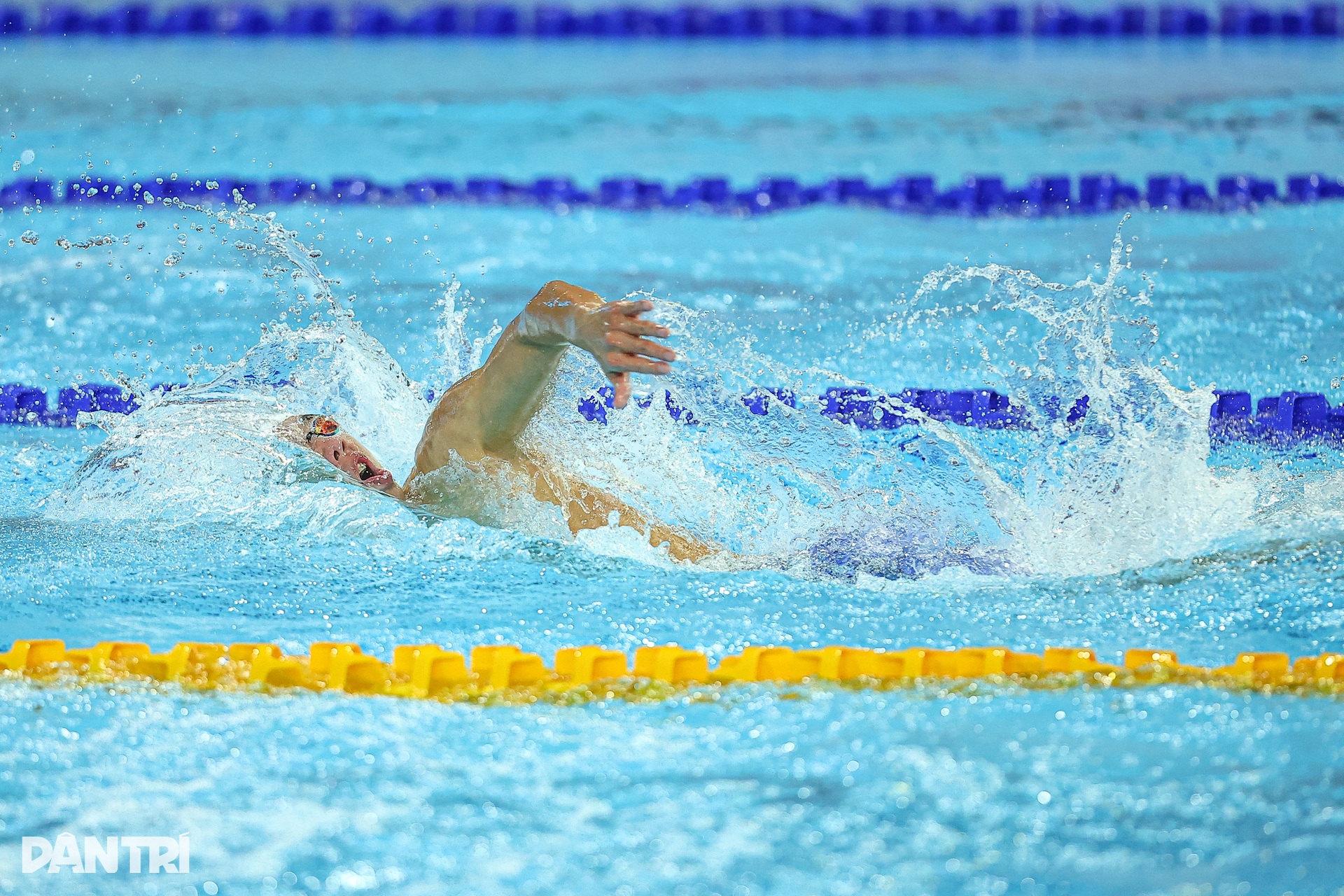 นักว่ายน้ำชาวเวียดนามระเบิดความดีใจหลังจากคว้าเหรียญทองซีเกมส์ได้ 3 สมัยติดต่อกัน - 4 Kình ngư Việt Nam bùng nổ cảm xúc khi lập hat-trick HCV SEA Games - 4