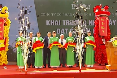 Nhà máy công nghệ cao Thái Minh chính thức hoạt động