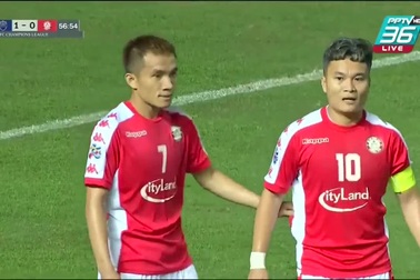 Công Phượng đá chính, CLB TPHCM thất bại trước Buriram