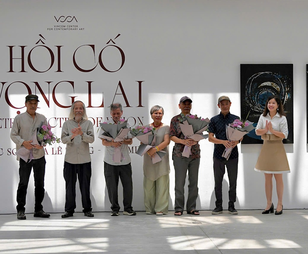 VCCA tổ chức triển lãm “Hồi cố vọng lai” tôn vinh 3 họa sĩ gạo cội - 1