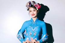 Hoa hậu Ý Nhi diện thiết kế đặc sắc tại Lễ hội Áo dài TPHCM