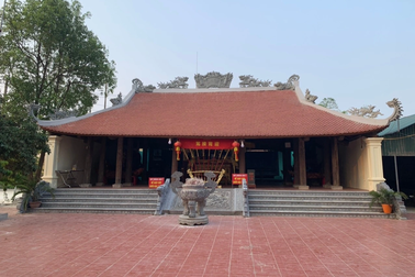 Vẻ đẹp tôn kính của đền Đức Hoàng sau hơn một năm trùng tu