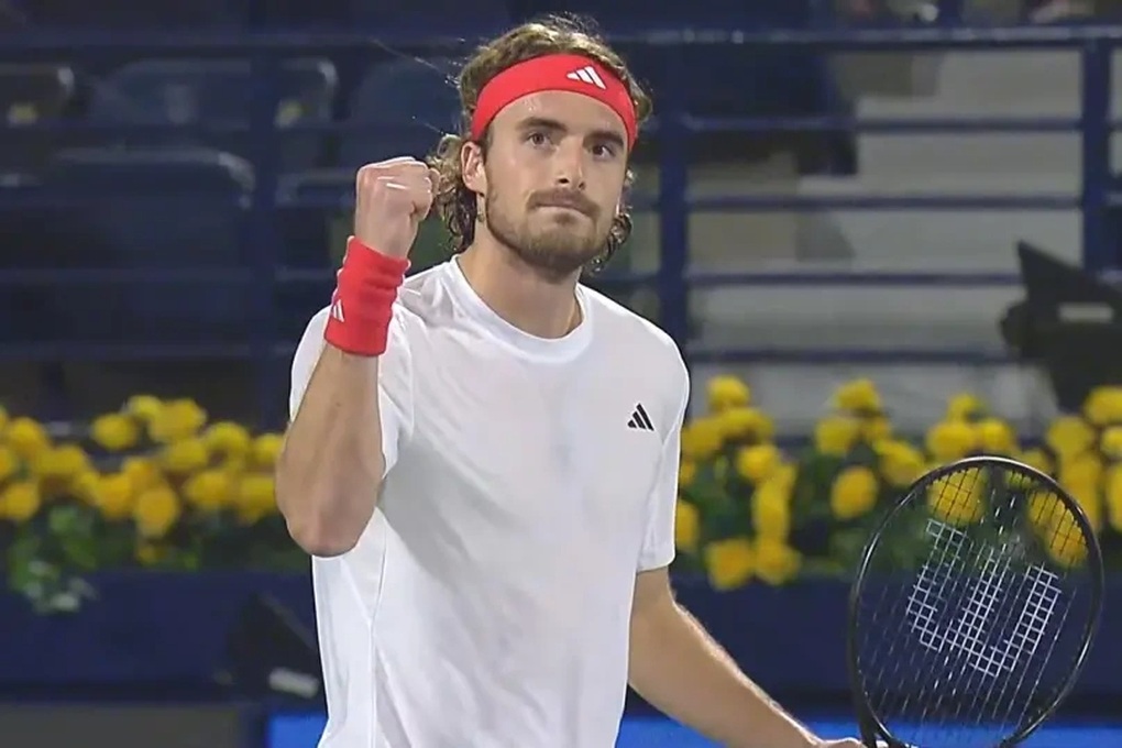 Tsitsipas giành quyền vào chung kết Dubai Open 2025 - 1