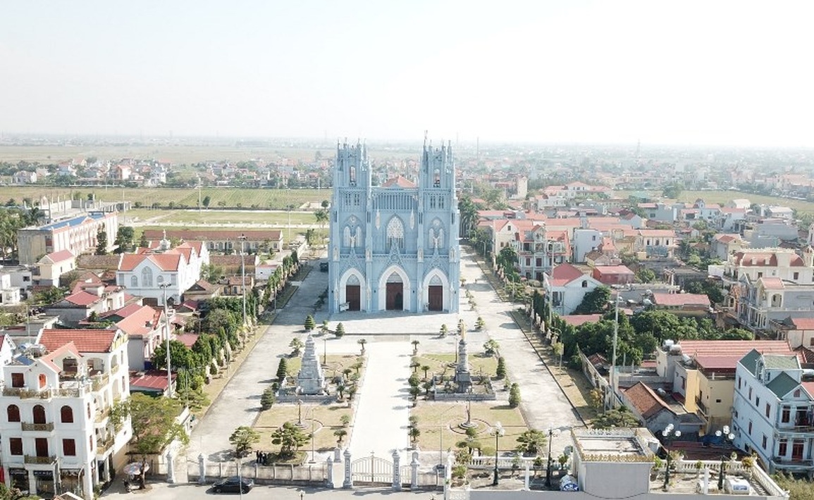 Ấn tượng kiến trúc độc đáo của Vương cung Thánh đường lớn nhất Đông Nam Á - 1 Ấn tượng kiến trúc độc đáo của Vương cung Thánh đường lớn nhất Đông Nam Á - 1