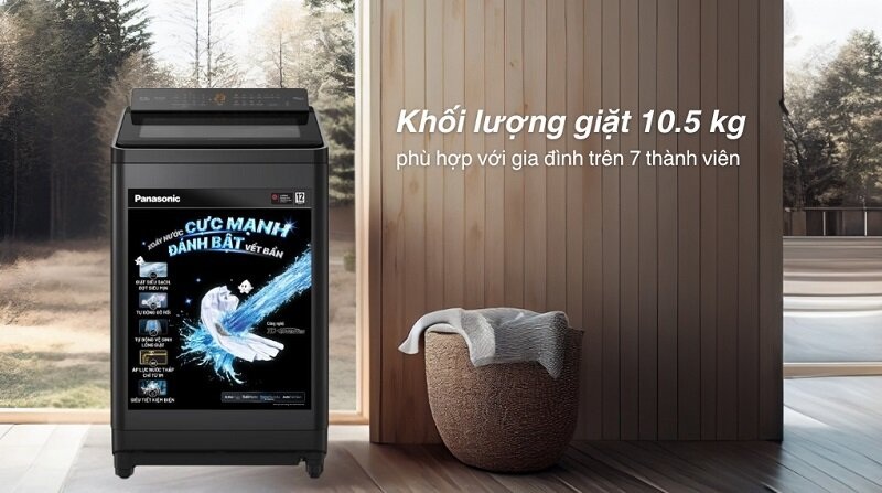 So sánh máy giặt Panasonic Inverter 10.5 Kg NA-FD105V3BV và NA-FD10AR1BV