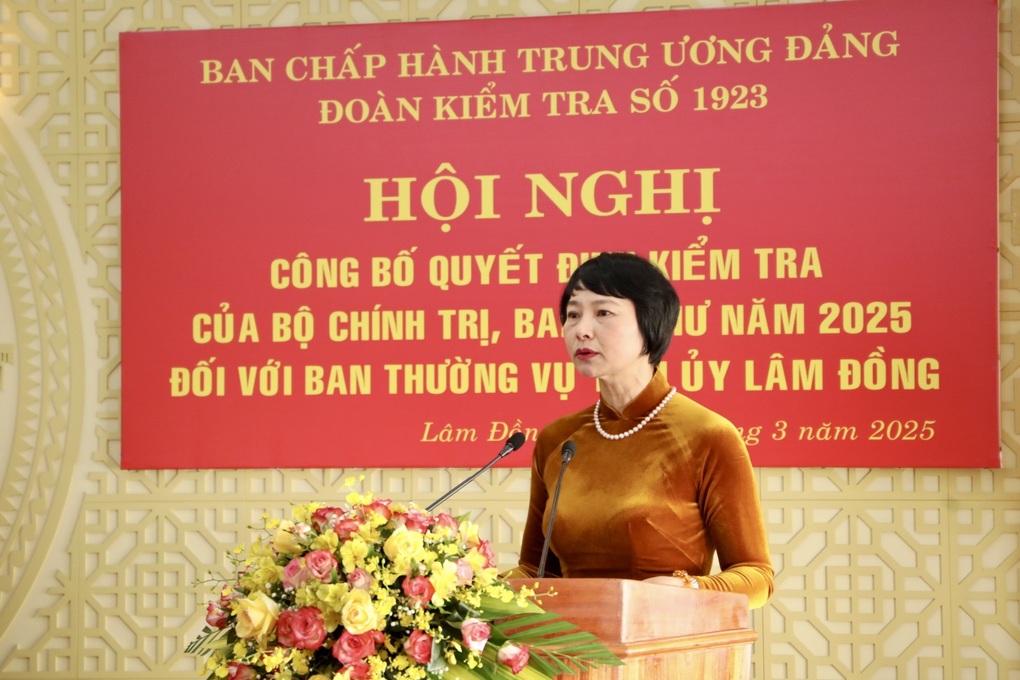 Bộ Chính trị, Ban Bí thư công bố quyết định kiểm tra tại tỉnh Lâm Đồng - 3 Bộ Chính trị, Ban Bí thư công bố quyết định kiểm tra tại tỉnh Lâm Đồng - 3