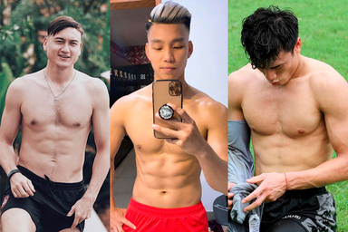 Tuyển tập body 6 múi của dàn cầu thủ Việt làm phái nữ xao xuyến