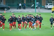 U22 Việt Nam thở không ra hơi với bài test của thầy Park