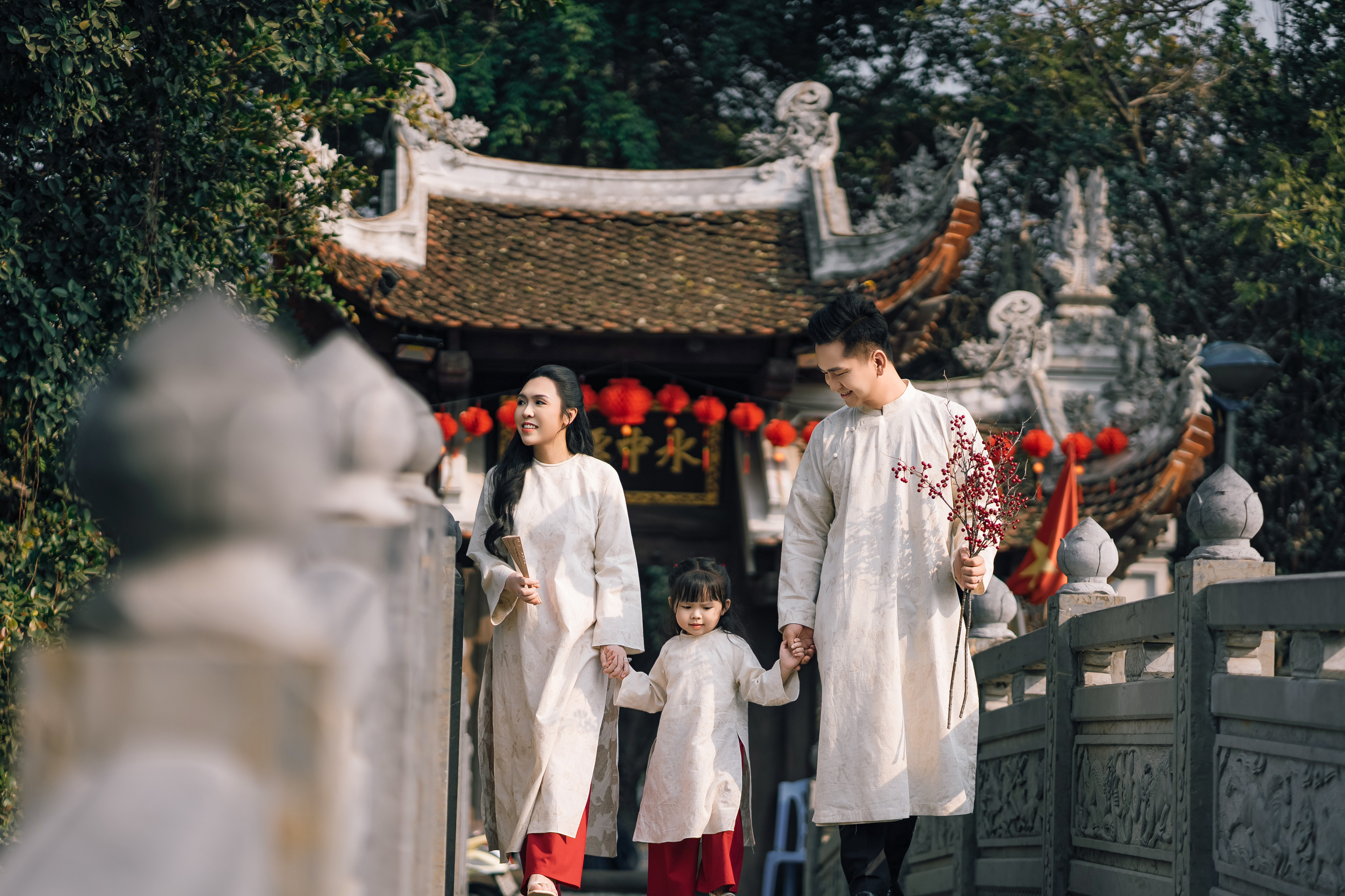MC Hạnh Phúc khoe ảnh gia đình nhỏ du xuân - 1 MC Hạnh Phúc khoe ảnh gia đình nhỏ du xuân - 1