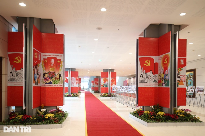 Toàn cảnh bên trong nơi tổ chức Đại hội Đảng lần thứ XIII - 6 Toàn cảnh bên trong nơi tổ chức Đại hội Đảng lần thứ XIII - 6
