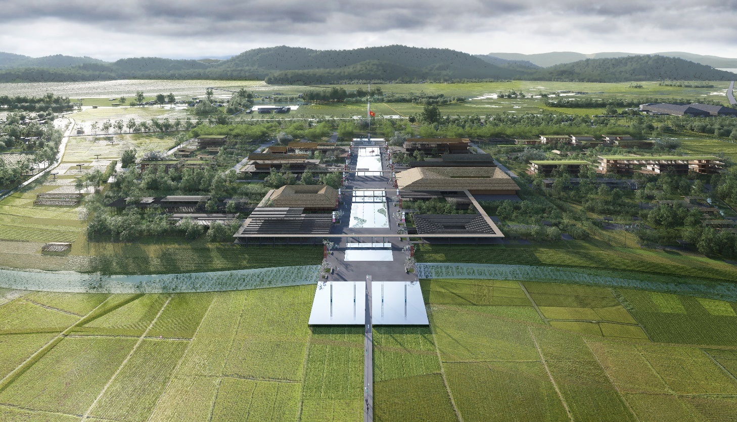 Spadtagsceremoni för två projekt som tillhör president Ho Chi Minhs minnesplats i Nghe An - 5 Khởi công 2 dự án thuộc Khu lưu niệm Chủ tịch Hồ Chí Minh tại Nghệ An - 5