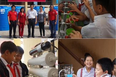 AIA Việt Nam: Đồng hành, sẻ chia với người dân vùng hạn mặn