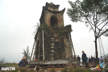 Di dời cổng đền hơn 200 tuổi làm đường: Kinh phí thuê "thần đèn" bao nhiêu?