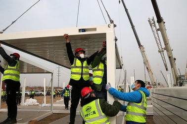 Trung Quốc xây thần tốc bệnh viện Covid-19 1.500 phòng trong 5 ngày