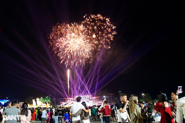 Bình Định bắn pháo hoa ở 3 điểm dịp Tết Nguyên đán