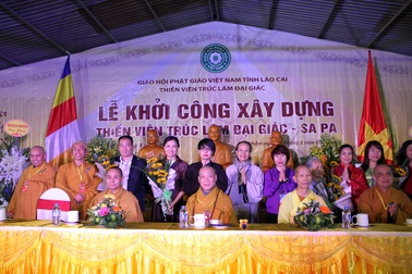 Khởi công xây dựng thiền viện trúc lâm Đại Giác - Sapa