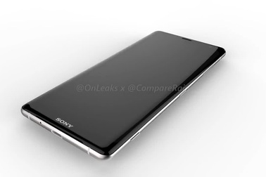 Lộ thiết kế hoàn chỉnh smartphone Xperia XZ3 với màn hình cong lạ mắt