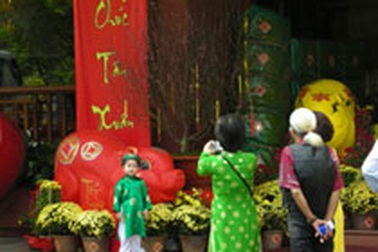 Người Sài Gòn đi chơi Tết