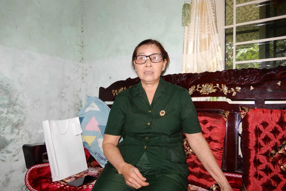 Tấm lòng thơm thảo của nữ cựu chiến binh - 1 Tấm lòng thơm thảo của nữ cựu chiến binh - 1